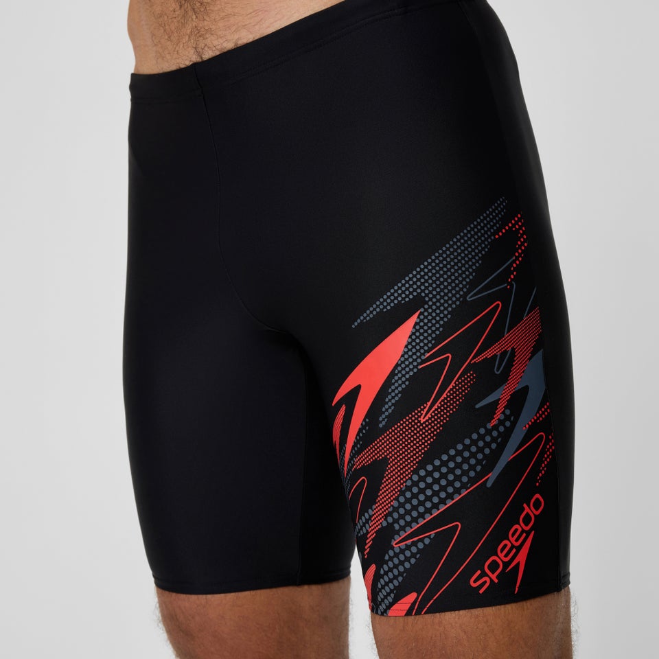 Jammer Homme Medley Logo noir/rouge