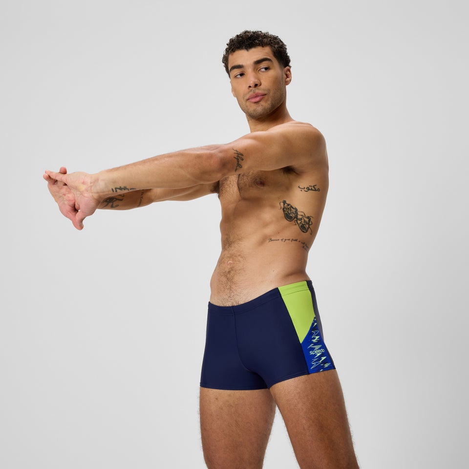 Herren Dive Aquashorts Marineblau/Blau