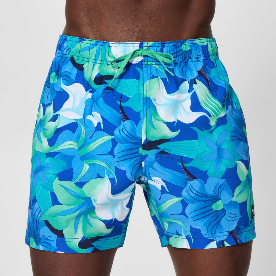 Short de bain Homme Redondo Edge 40 cm imprimé bleu