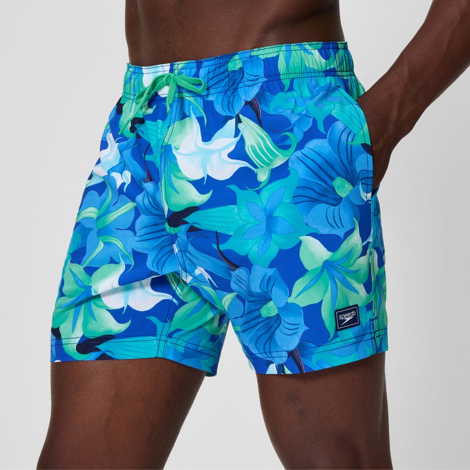 Short de bain Homme Redondo Edge 40 cm imprimé bleu