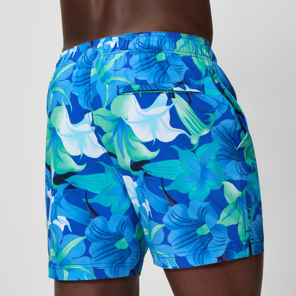 Short de bain Homme Redondo Edge 40 cm imprimé bleu