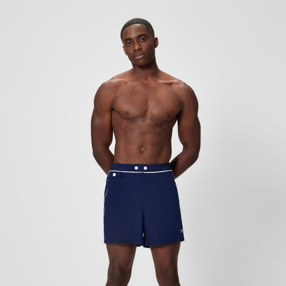 Men's Jetstream Solid 16" Swim Shorts Navy