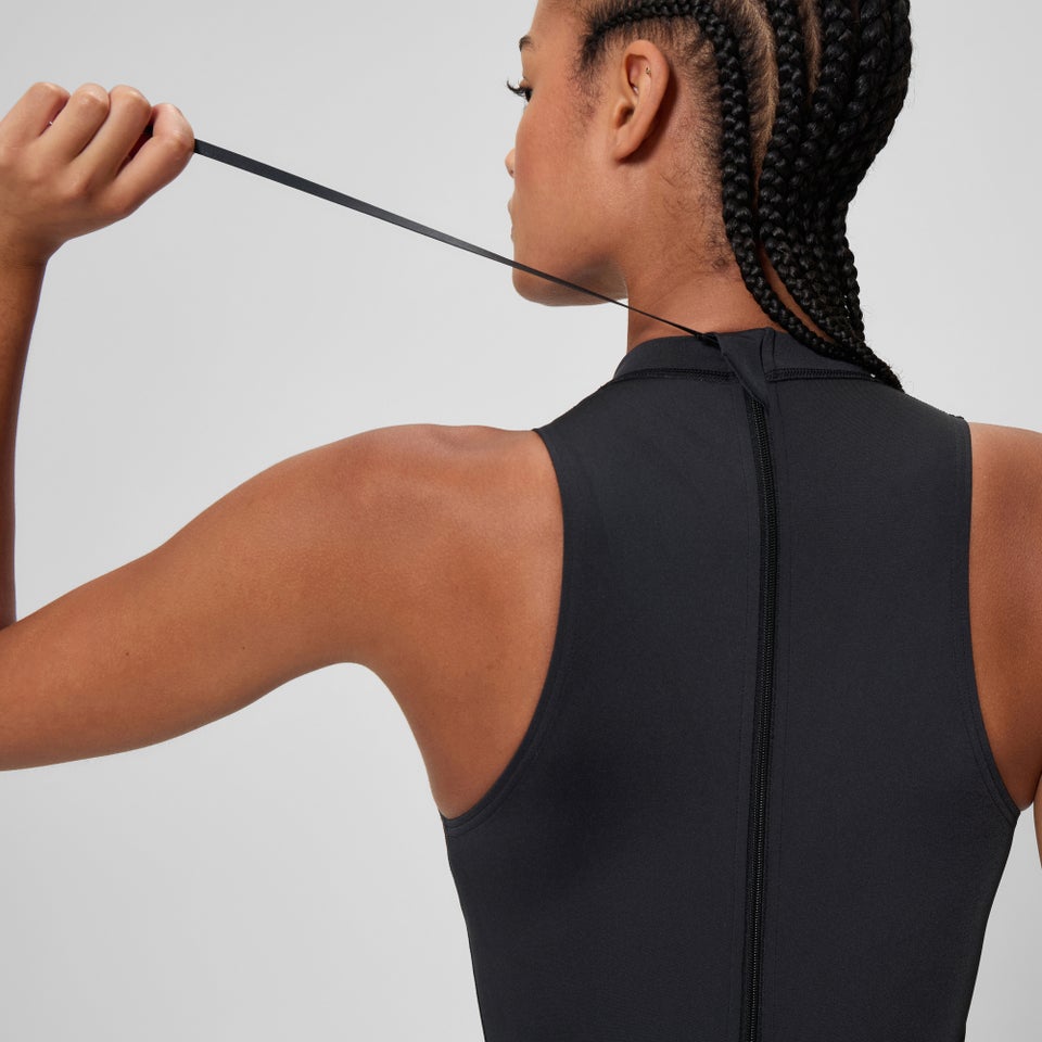 Women's Boom Solid Hydrasuit Black/Turquoise