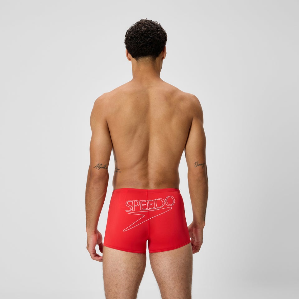 Men's Endurance+ Logo Aquashort Red