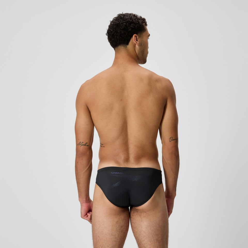 Men's Boom Solid Brief Black