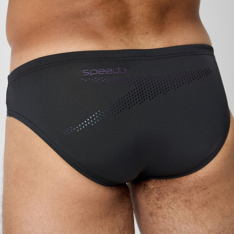 Men's Boom Solid Brief Black