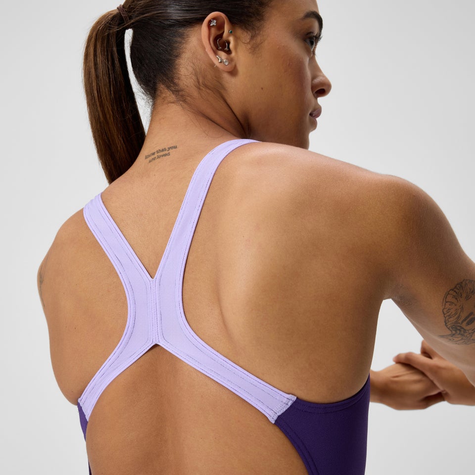 Women's Club Training Powerback One Piece Purple