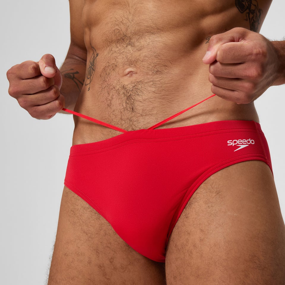 Men's Endurance+ Logo 6cm Brief Red