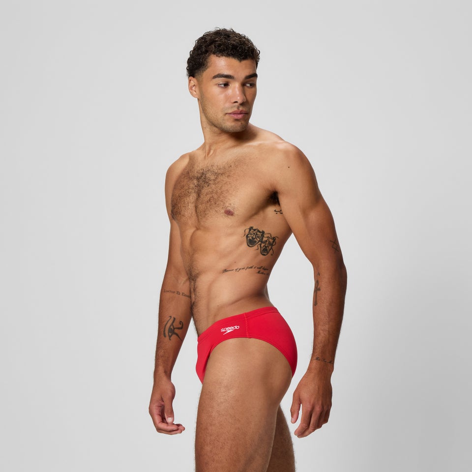 Men's Endurance+ Logo 6cm Brief Red