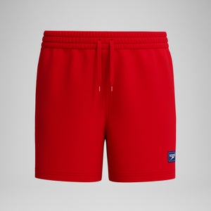 Boys Classic Logo 13" Swim Shorts Red - XS
