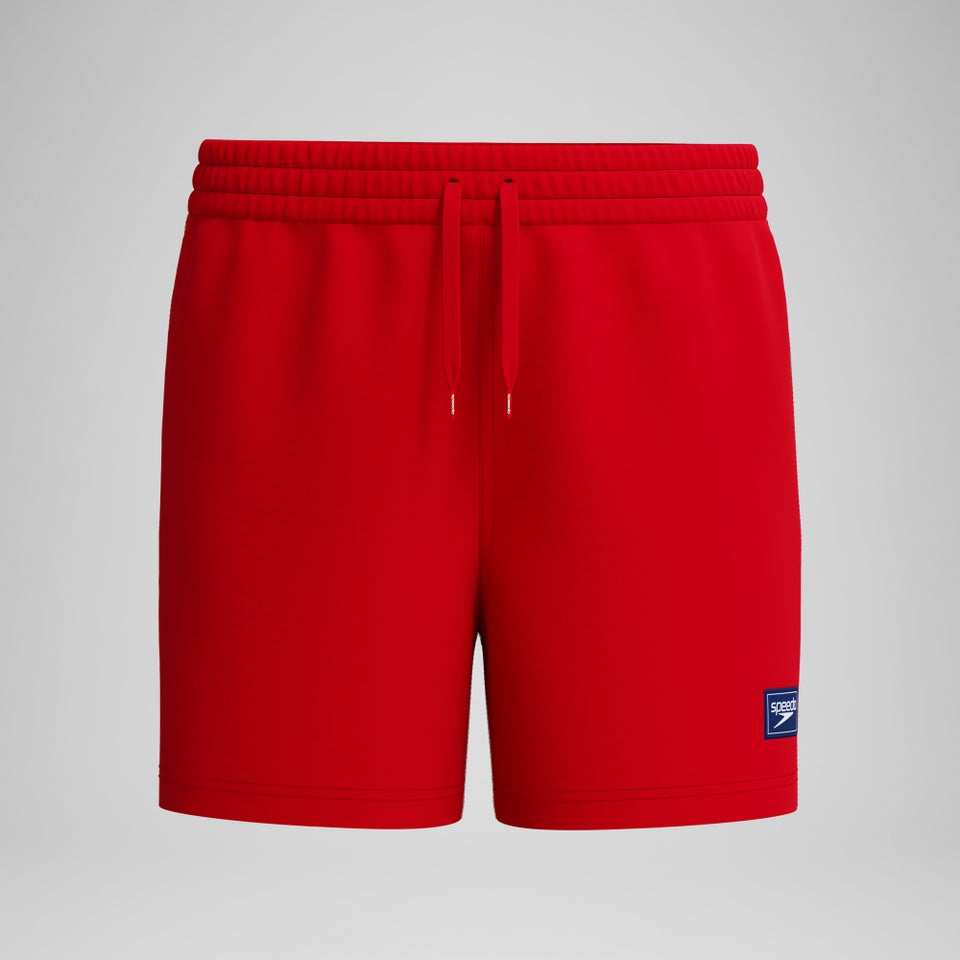 Boys Classic Logo 13" Swim Shorts Red