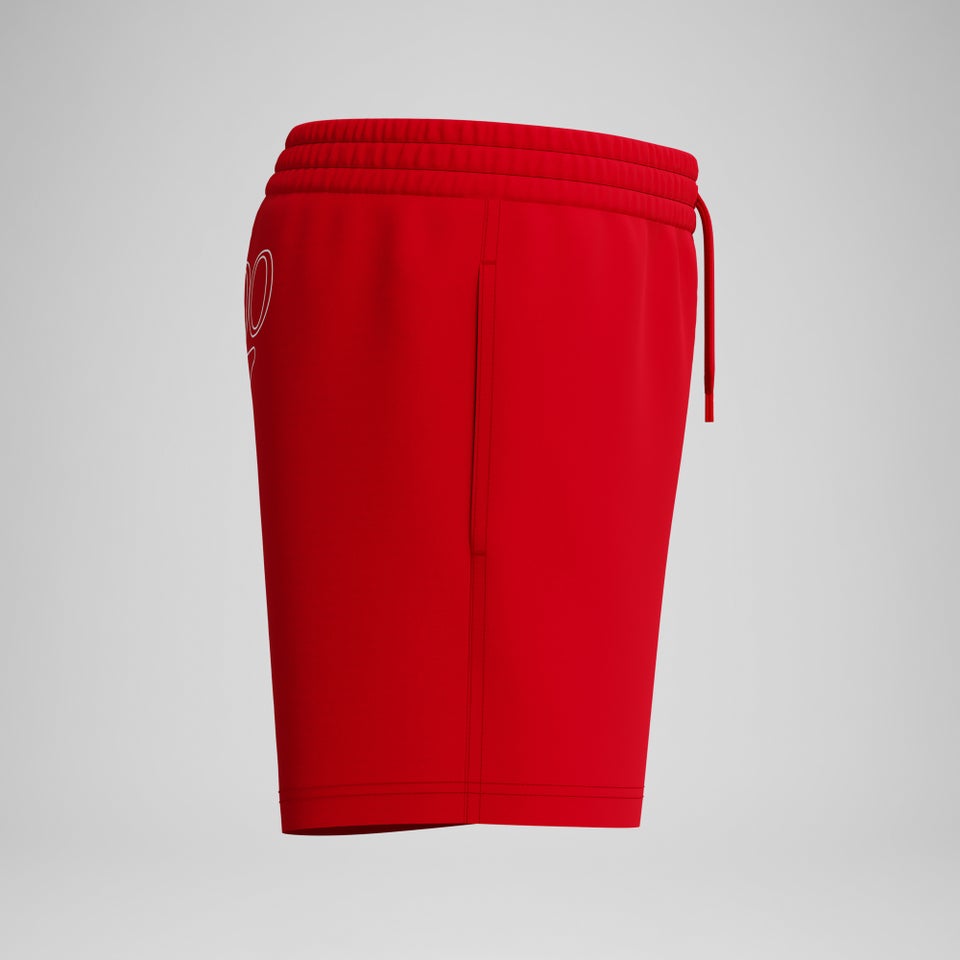 Boys Classic Logo 13" Swim Shorts Red