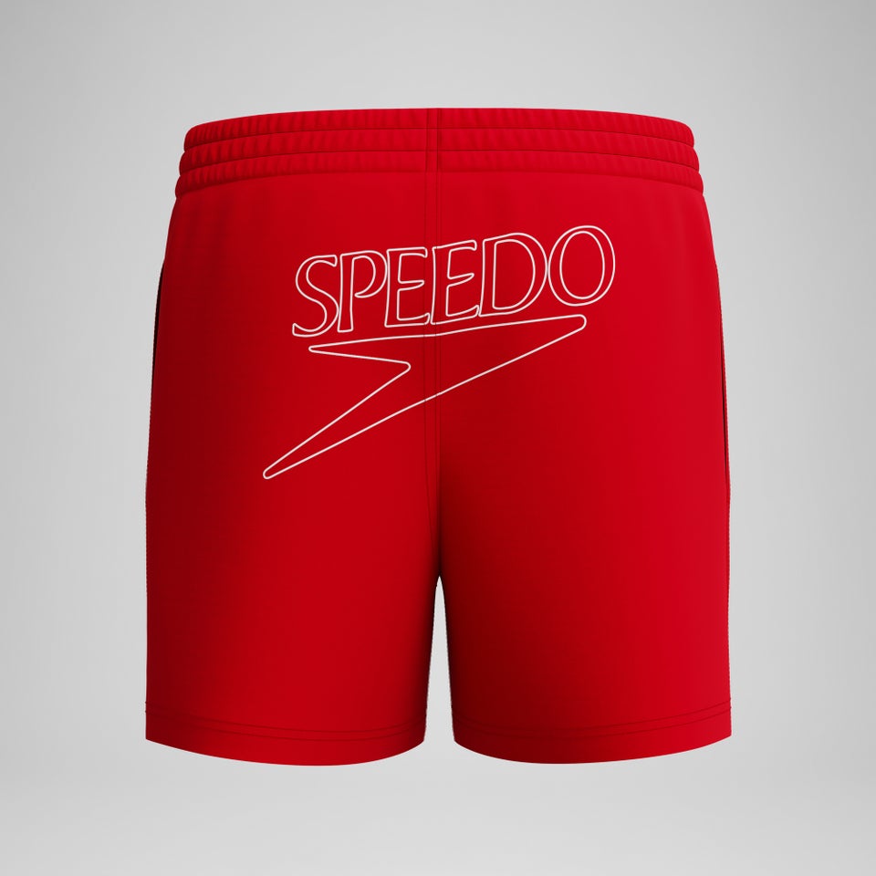 Boys Classic Logo 13" Swim Shorts Red