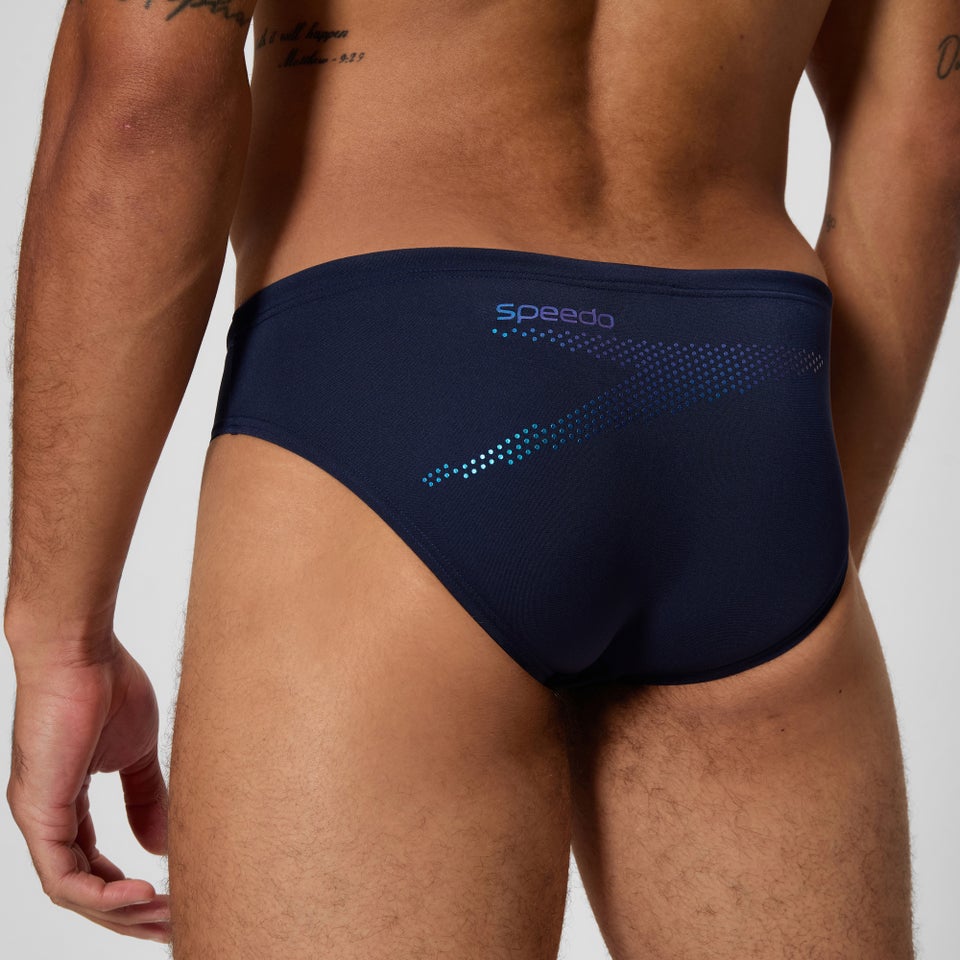 Men's Boom Solid Brief Navy