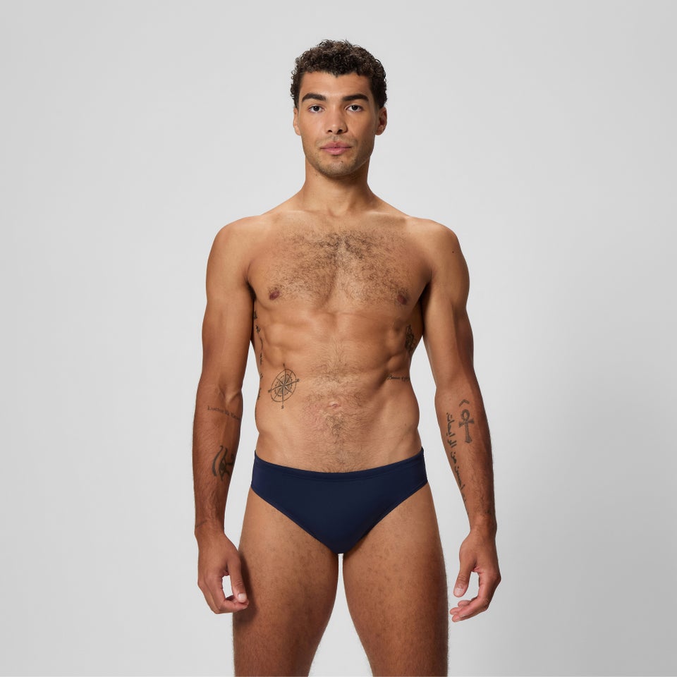Men's Boom Solid Brief Navy