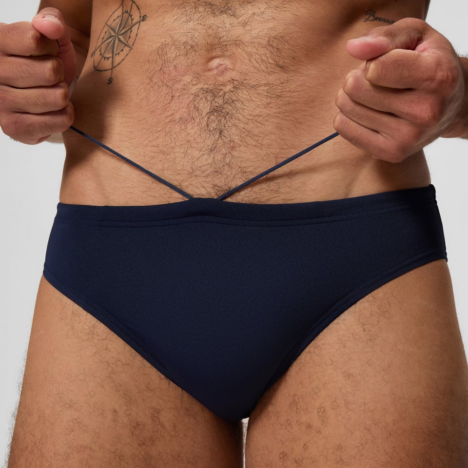 Men's Boom Solid Brief Navy