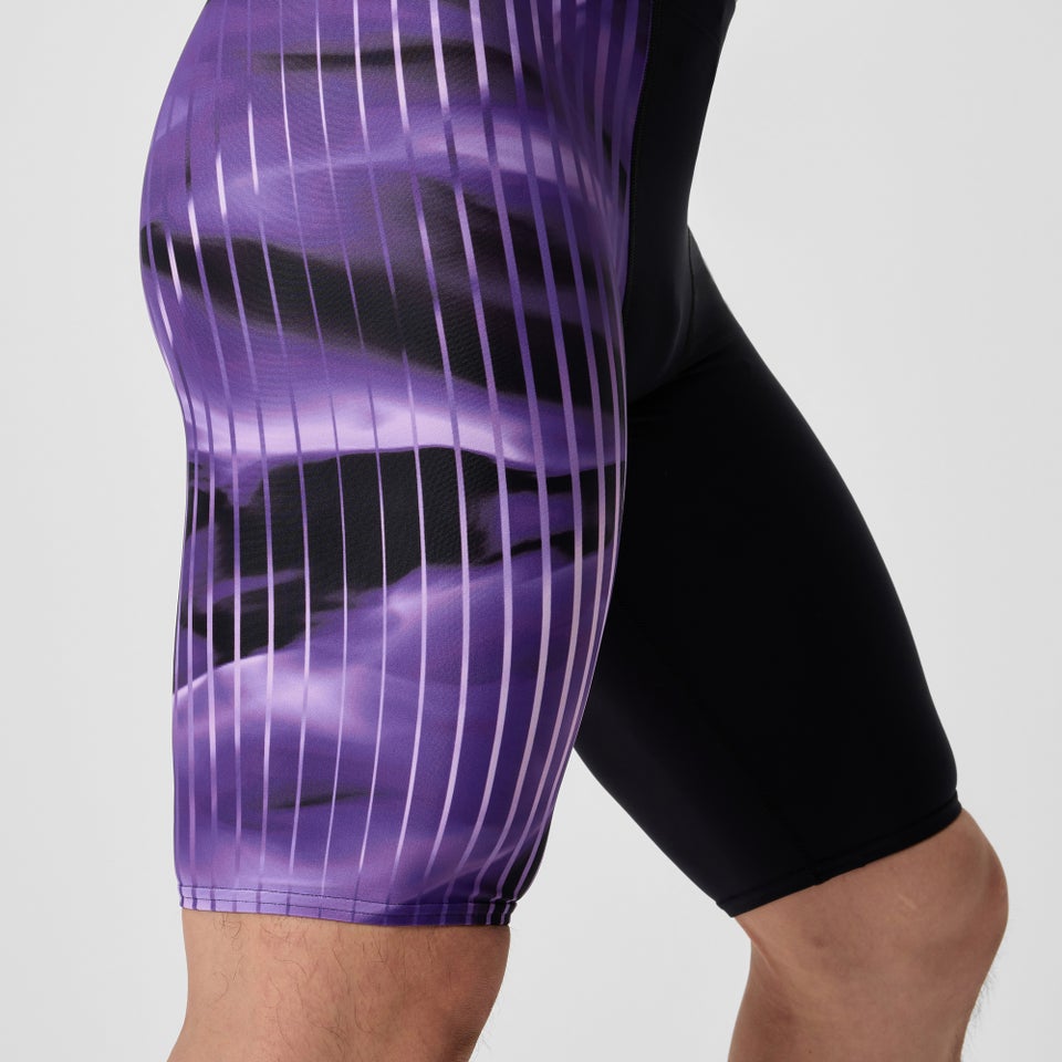 Men's Club Training Printed Jammer Purple