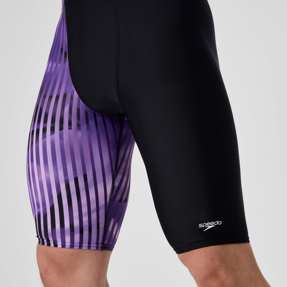 Men's Club Training Printed Jammer Purple