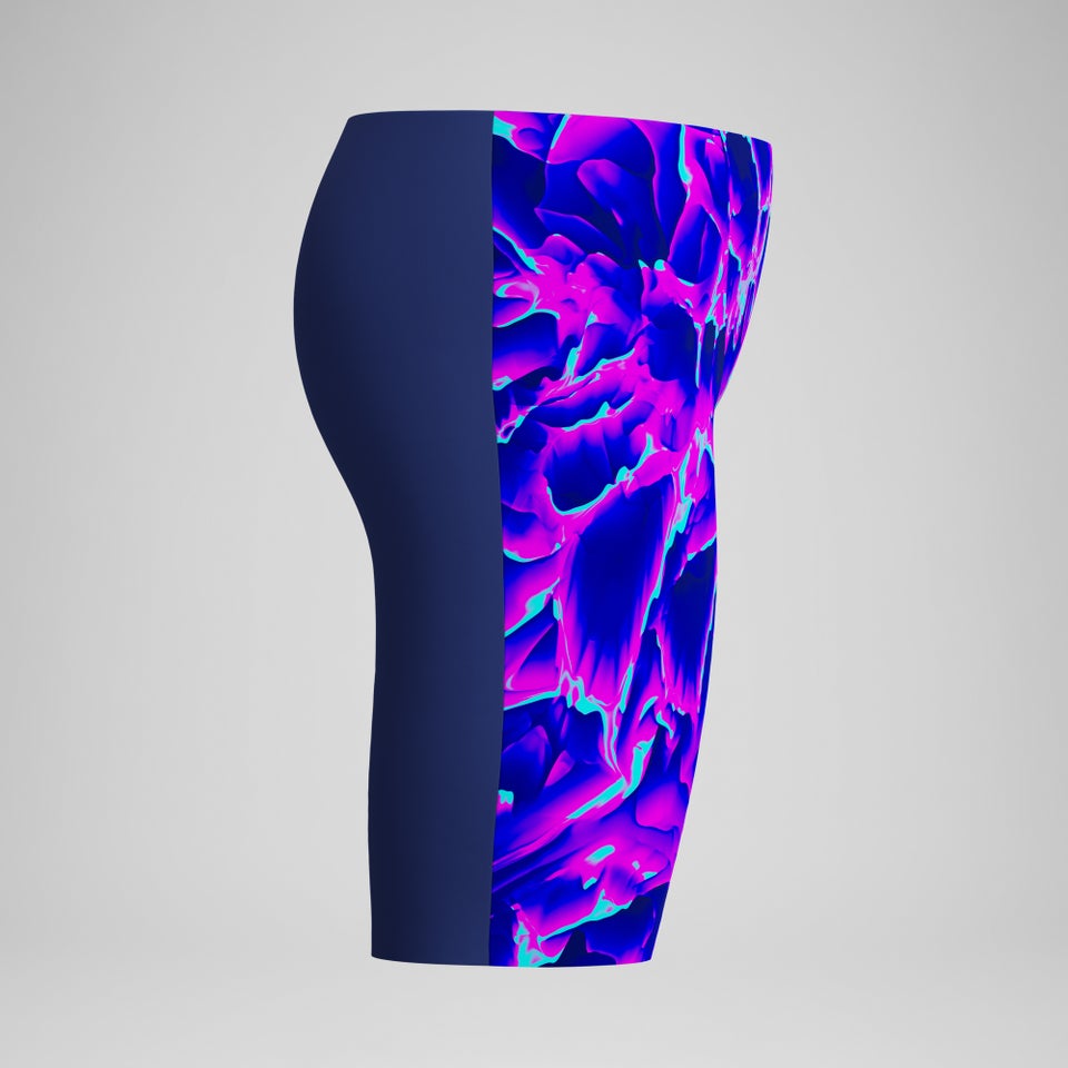 Jungen Fastskin Endurance+ Max Schwimmhose mit hohem Bund Violett/Pink