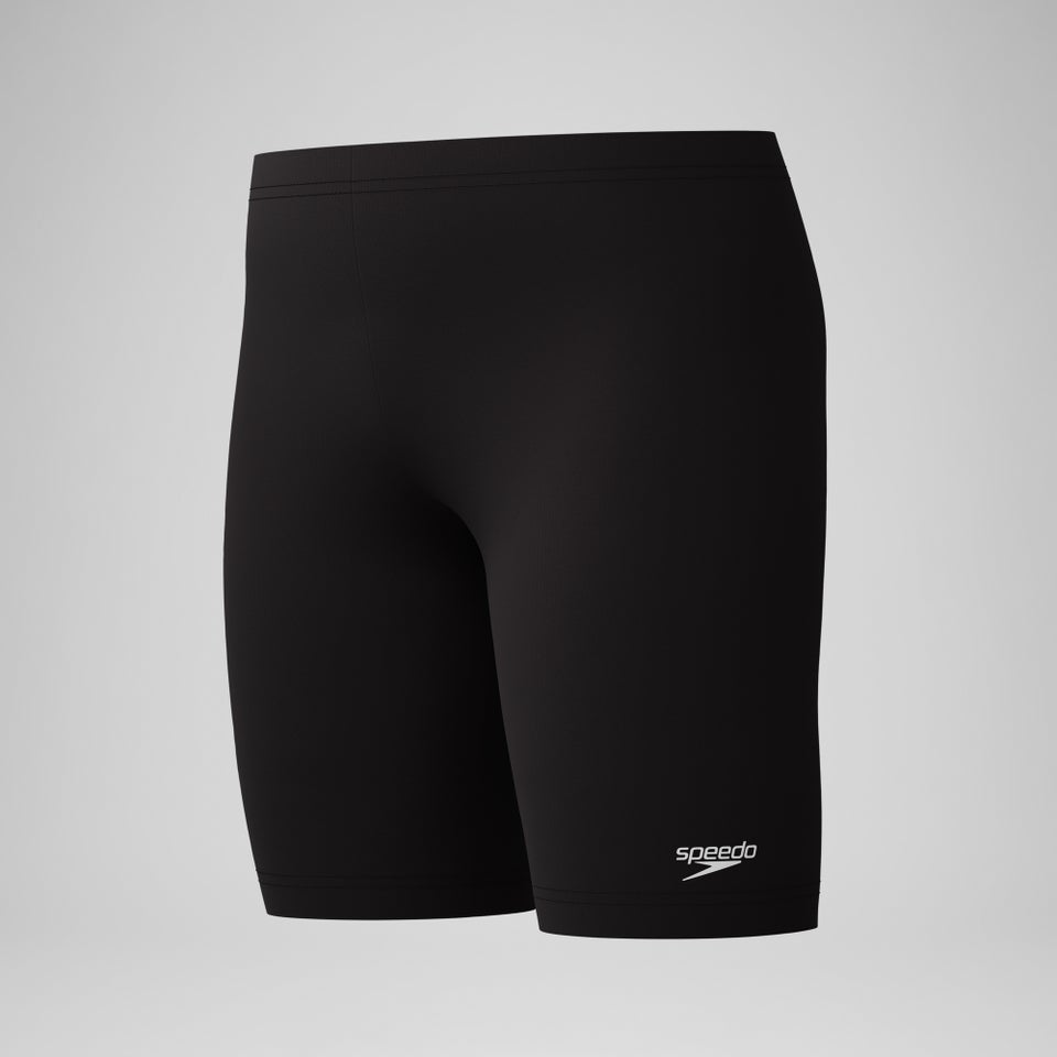 Jungen Endurance+ Schwimmhose mit Logo Schwarz