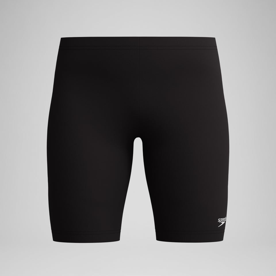 Jungen Endurance+ Schwimmhose mit Logo Schwarz