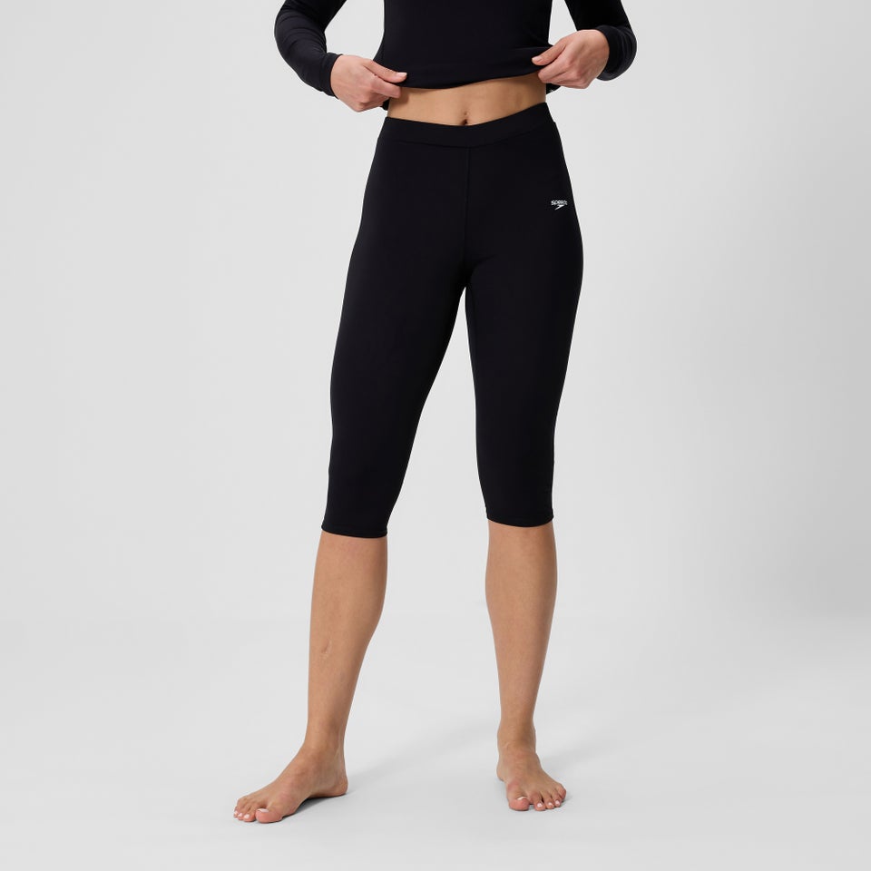 Legging de bain trois-quarts Femme Endurance+ noir