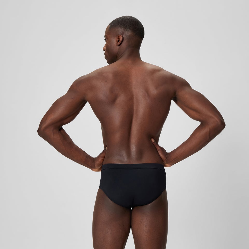 Men's The Speedo Solid 5" Brief Black