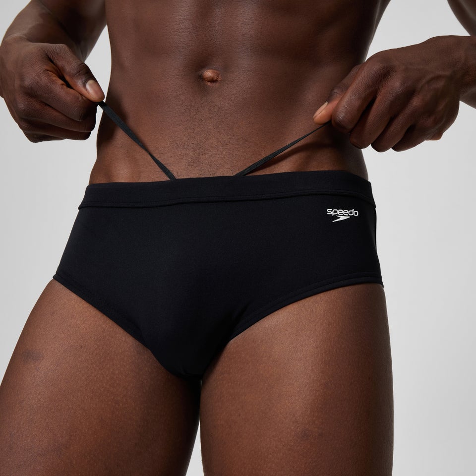 Men's The Speedo Solid 5" Brief Black