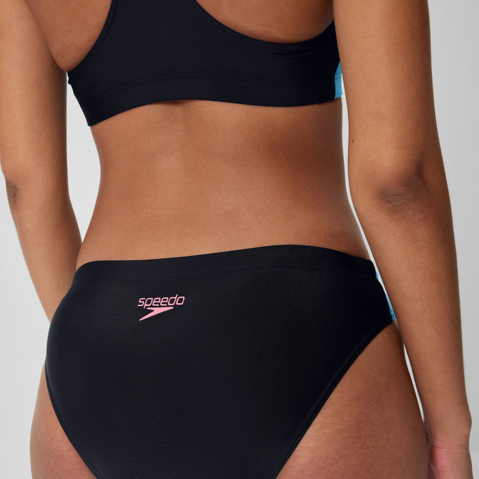 Women's Colorblock Splice 2.0 Two Piece Black/Red