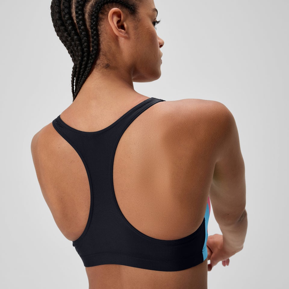 Women's Colorblock Splice 2.0 Two Piece Black/Red