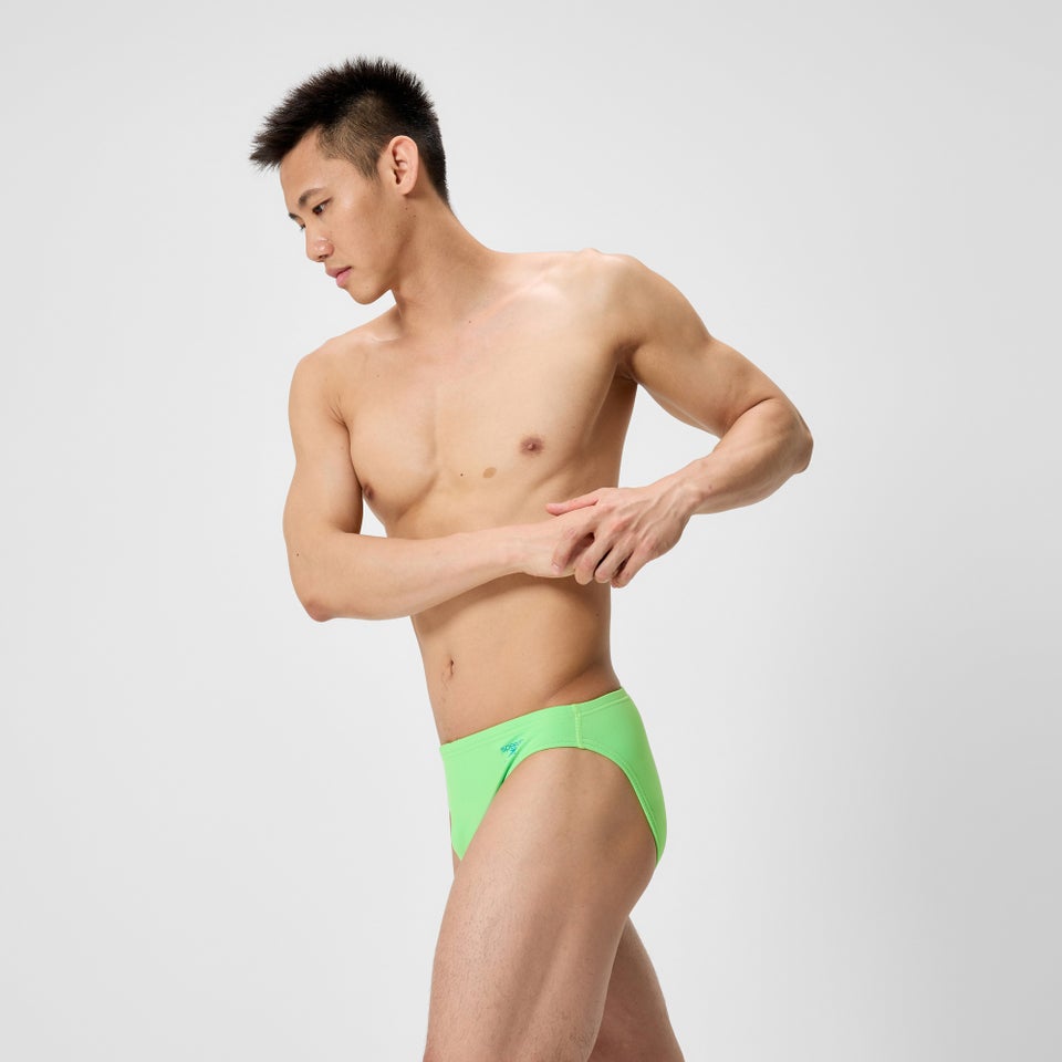 Men's Club Training Brief Bright Green