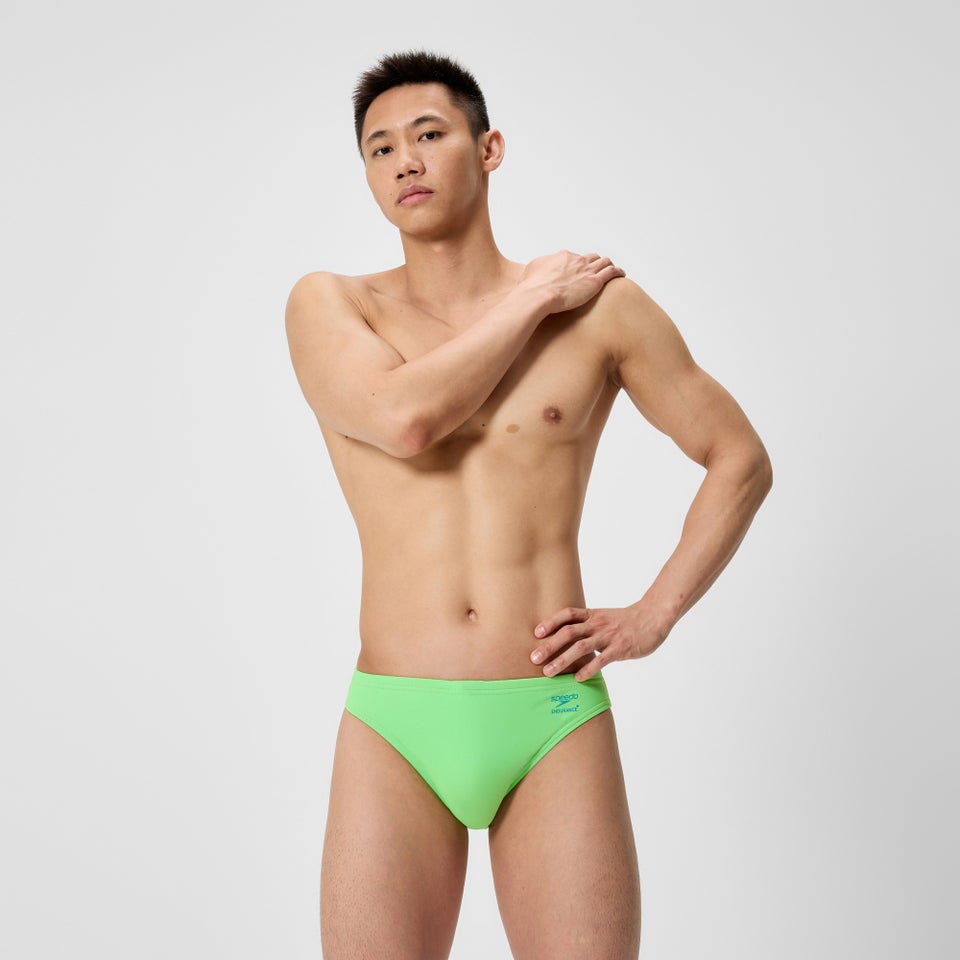 Men's Club Training Brief Bright Green