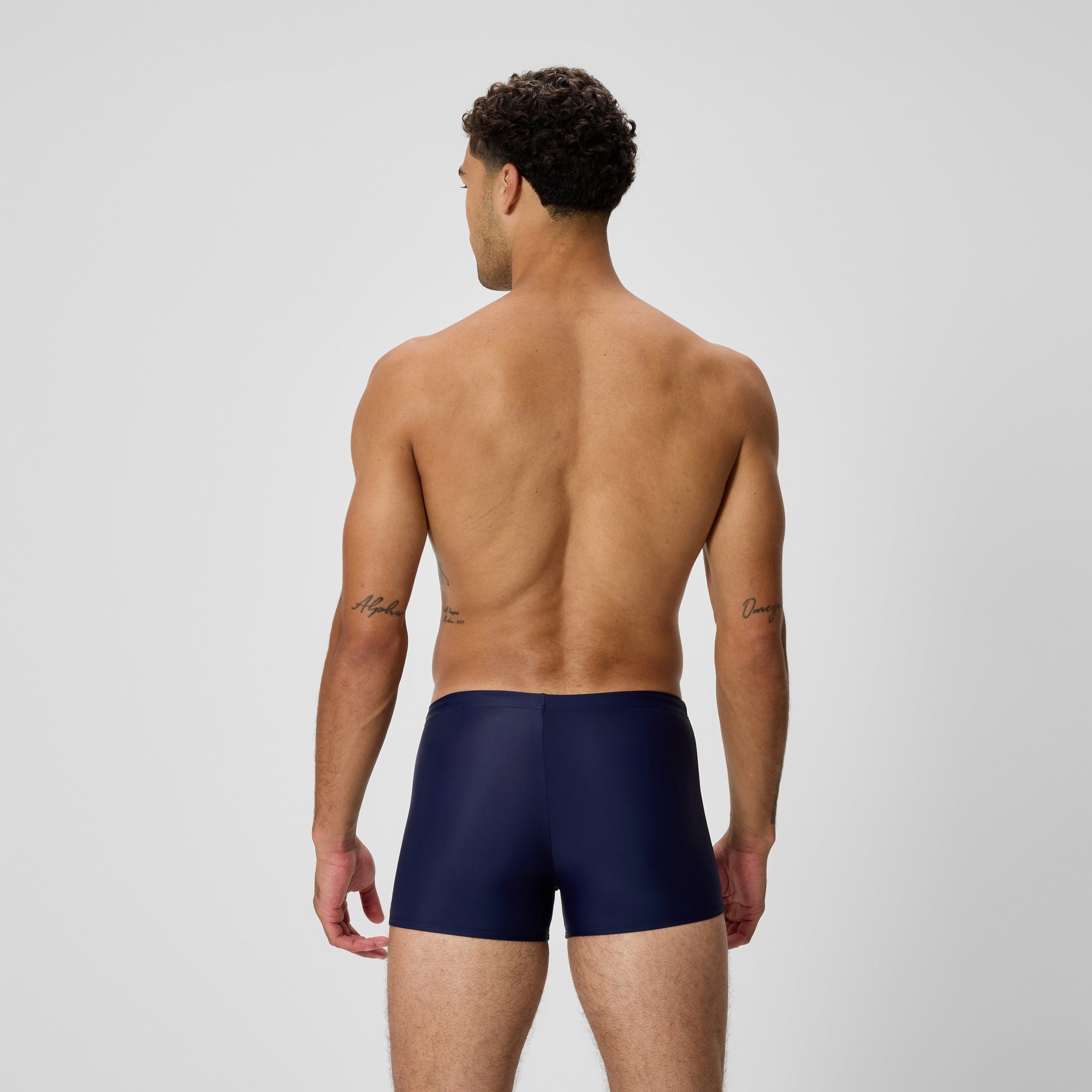 Men's Medley Logo Square Leg Navy/Blue | Speedo USA