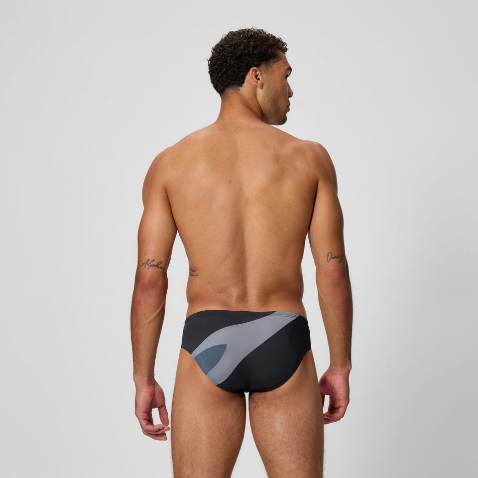 Men's Hyperboom Brief Black/Grey