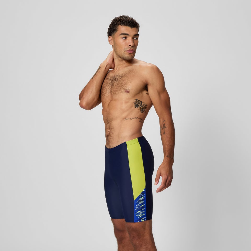 Herren Dive Schwimmhose Marineblau/Blau