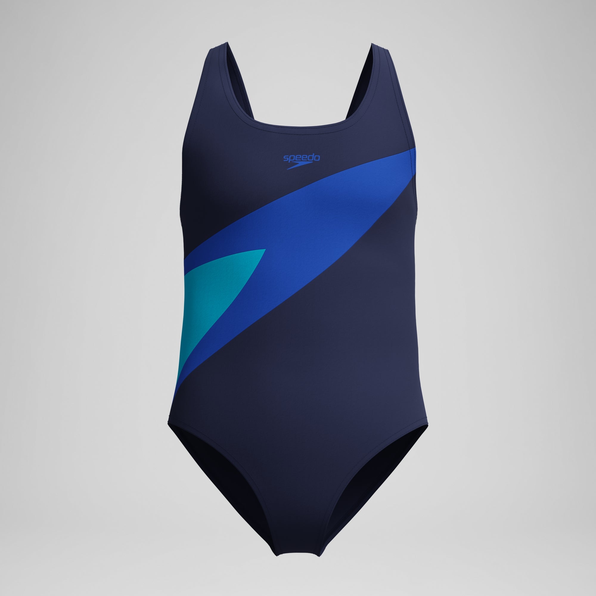 Girls Hyperboom Butterfly Back One Piece Navy/Blue | Speedo USA