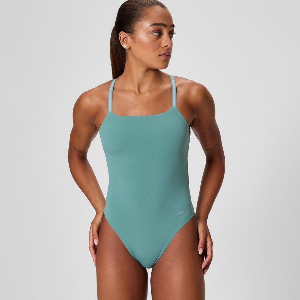 Women's Vanquisher Active Back One Piece Storm Green