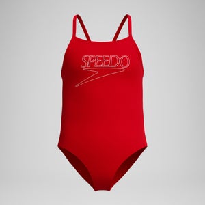SPEEDO END+ LOGO THINSTRAP 1PC RED - 14