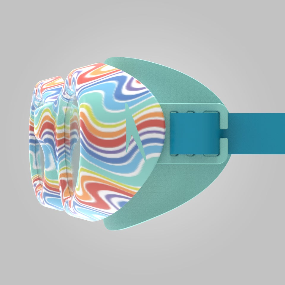 Junior Futura Hydrospex Printed Goggles Rainbow/Clear