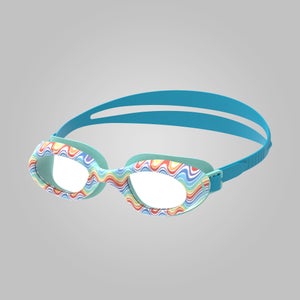 Lunettes imprimées pour juniors Futura Hydrospex, arc-en-ciel/transparent