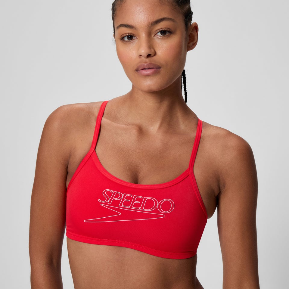 Women's Endurance+ Logo Thinstrap Bikini Set Red