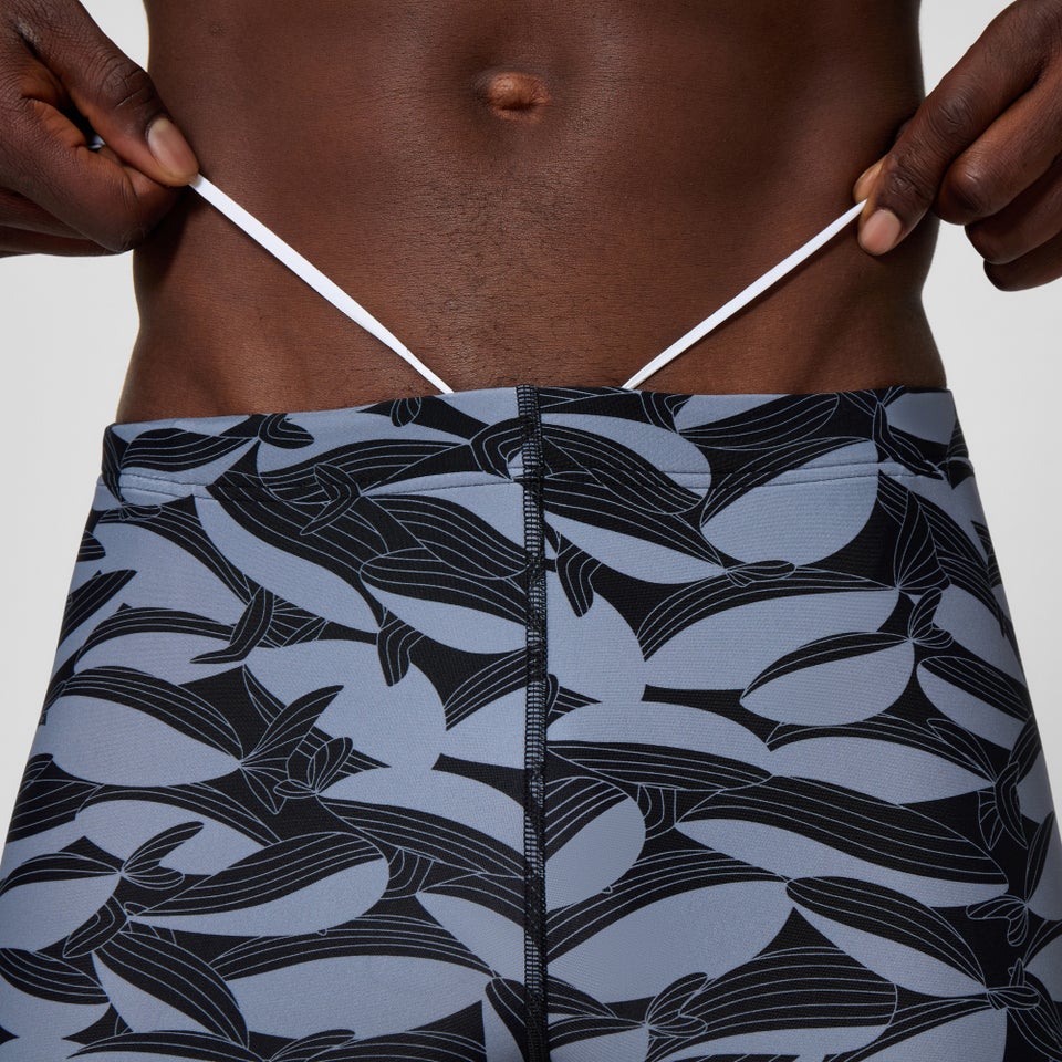 Men's Beachstar Printed Square Leg Black/Gray