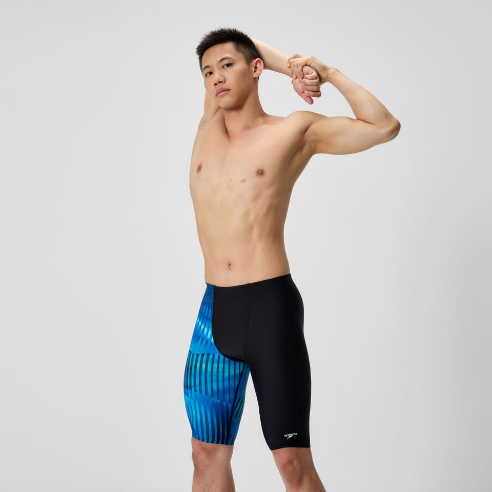 Men's Club Training Printed Jammer Blue/Black
