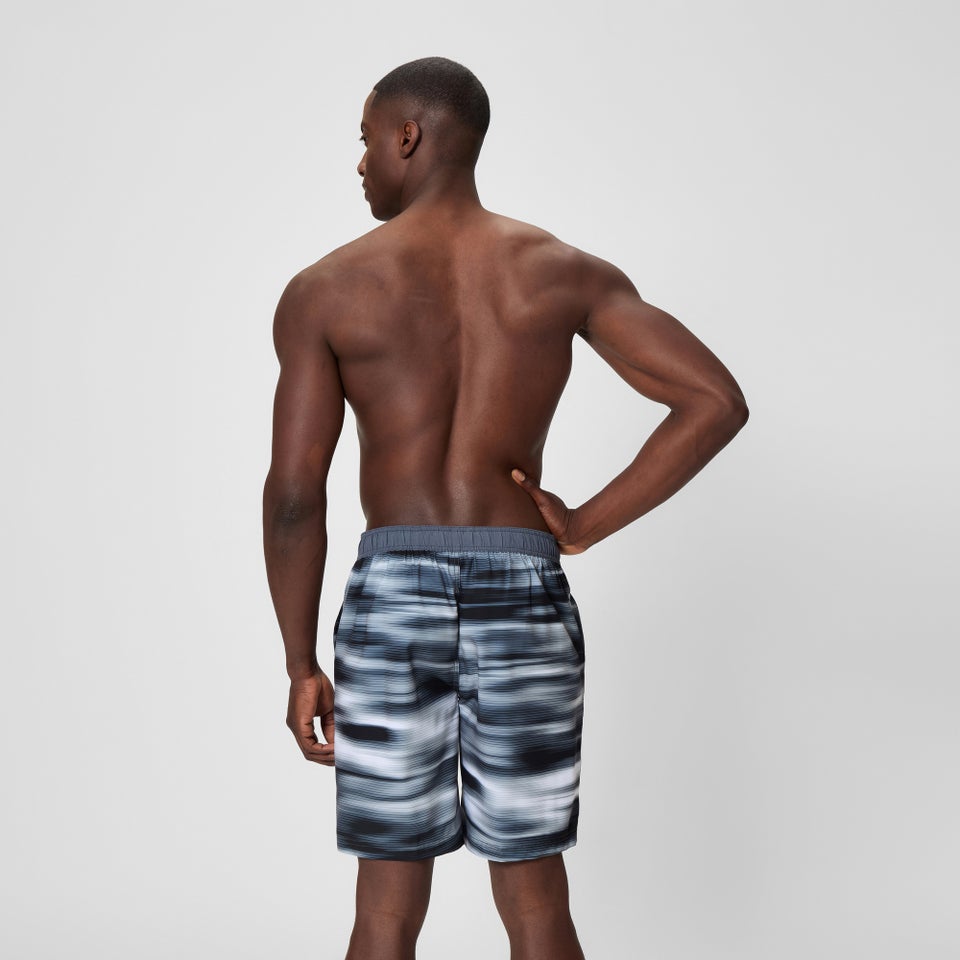 Men's Bondi Print 20" Boardshorts Gray/Black