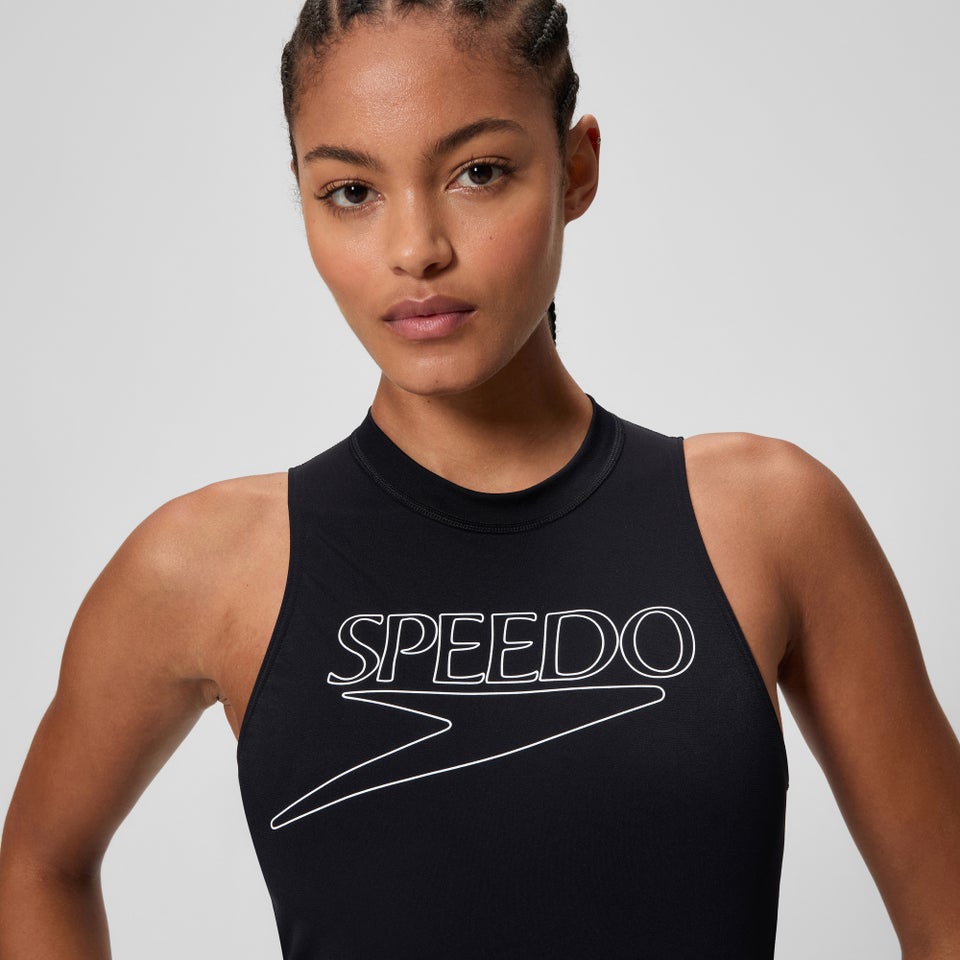 Maillot de bain Femme Endurance+ Logo Hydrasuit noir