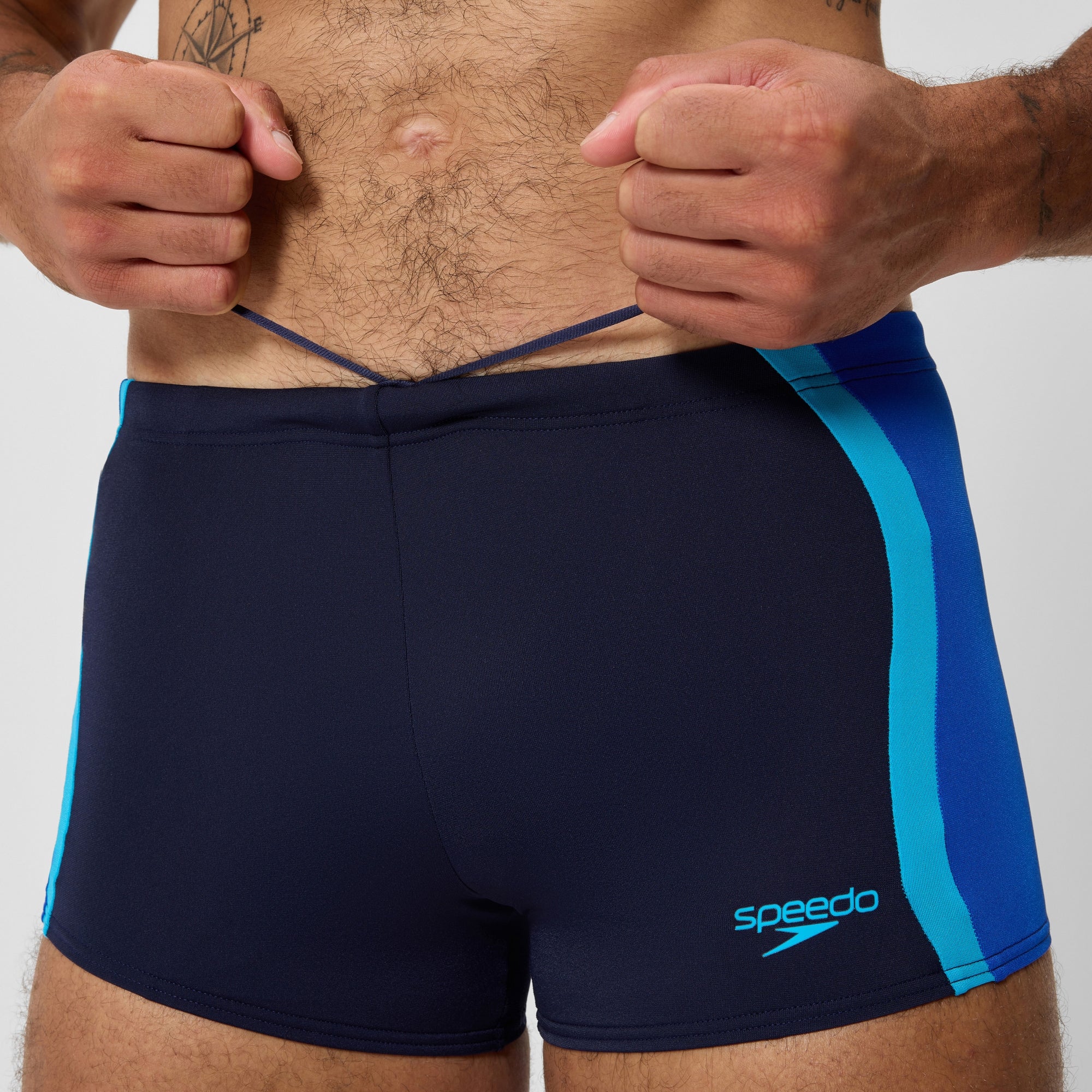 Men's Splice Square Leg Navy/Blue | Speedo USA