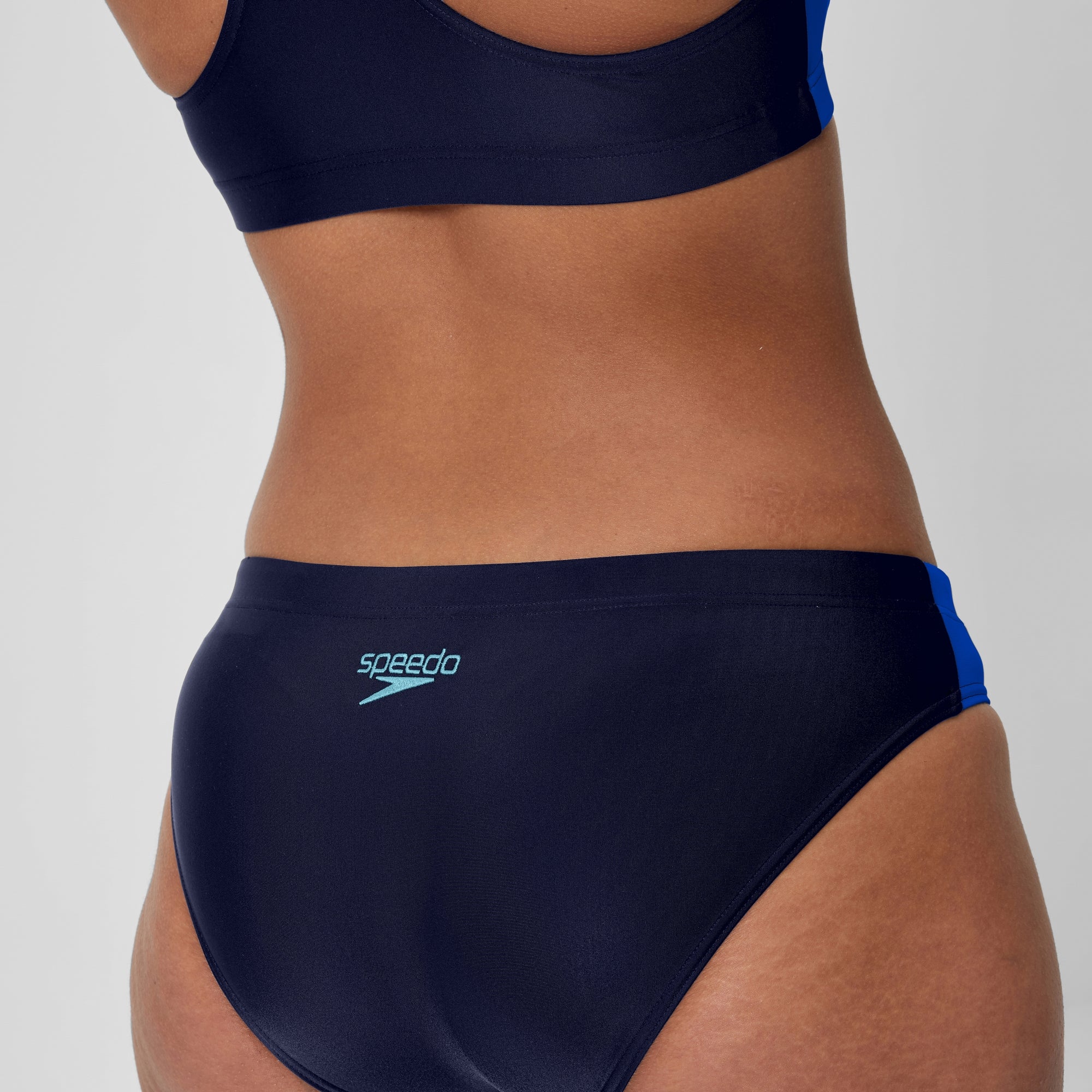 Women's Colorblock Splice 2.0 Two Piece Navy/Blue | Speedo USA