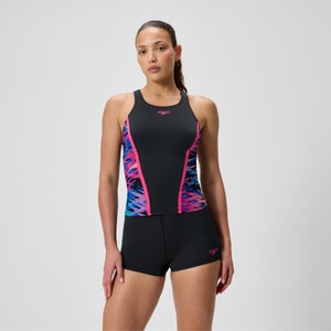 Ensemble tankini Femme Hyperboom Splice noir/rose - 42