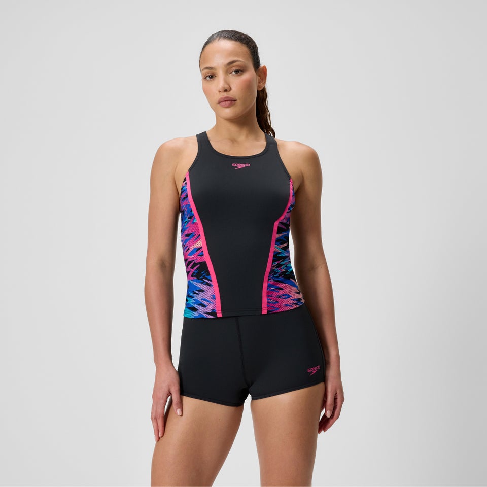 Ensemble tankini Femme Hyperboom Splice noir/rose