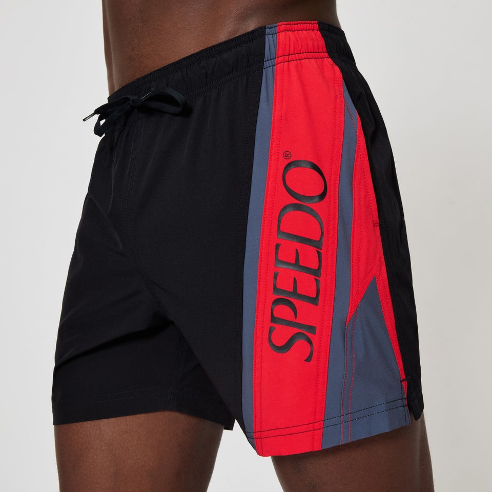 Men's Hyperboom 40cm Swim Shorts Black/Red